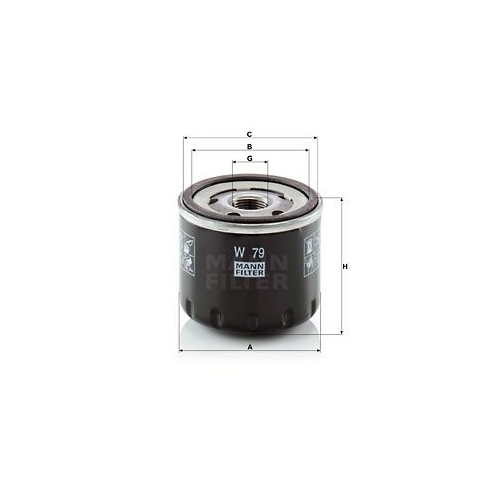 MANN-FILTER &Ouml;lfilter