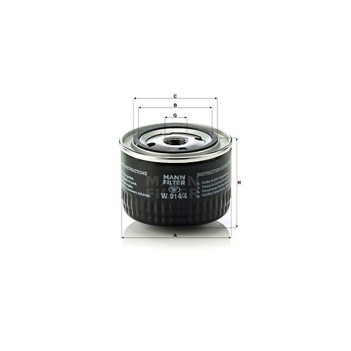 MANN-FILTER &Ouml;lfilter