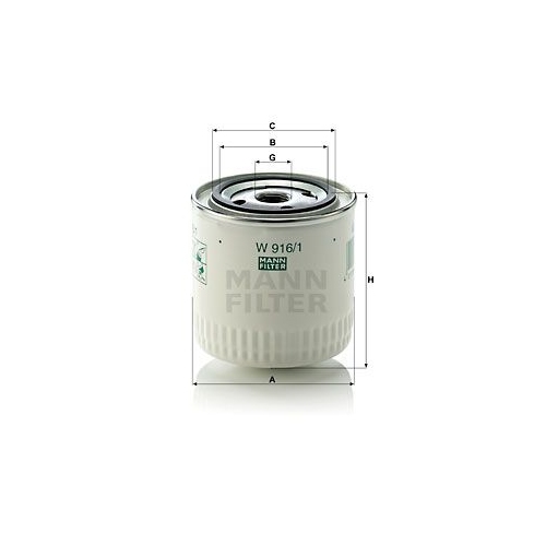 MANN-FILTER &Ouml;lfilter