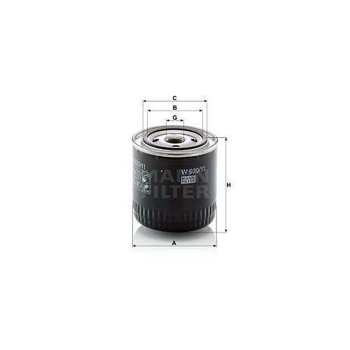 MANN-FILTER &Ouml;lfilter