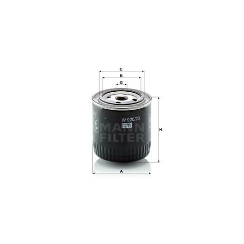 MANN-FILTER &Ouml;lfilter