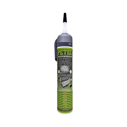 PETEC Dichtung, Zylinderkopfhaube HOCHTEMPERATUR-SILIKONDICHTUNG MATIC, SCHWARZ