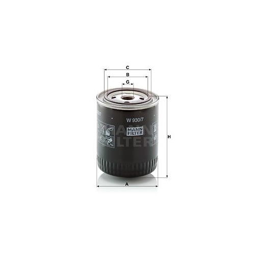 MANN-FILTER &Ouml;lfilter