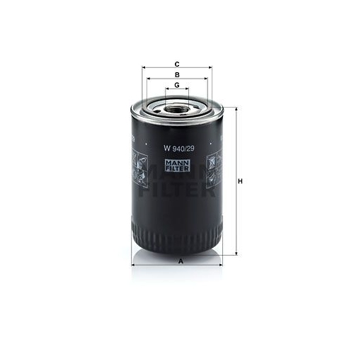 MANN-FILTER &Ouml;lfilter