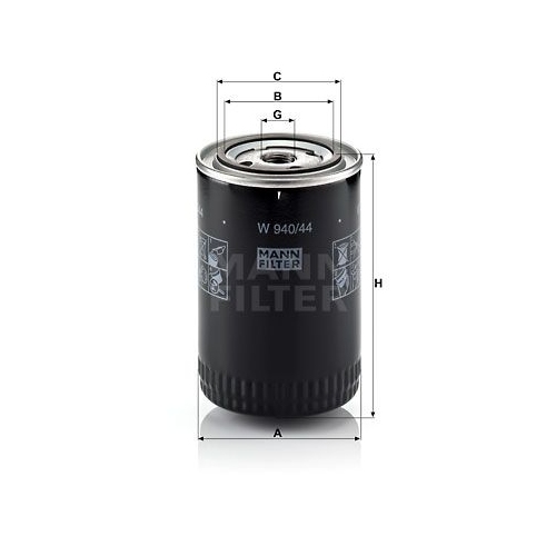 MANN-FILTER &Ouml;lfilter
