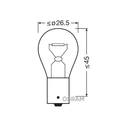 OSRAM Gl&uuml;hlampe, Blinkleuchte ORIGINAL