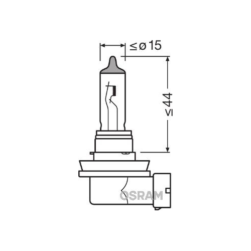 OSRAM Gl&uuml;hlampe, Abbiegescheinwerfer SILVERSTAR 2.0
