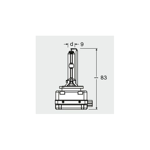 OSRAM Gl&uuml;hlampe, Fernscheinwerfer XENARC ORIGINAL