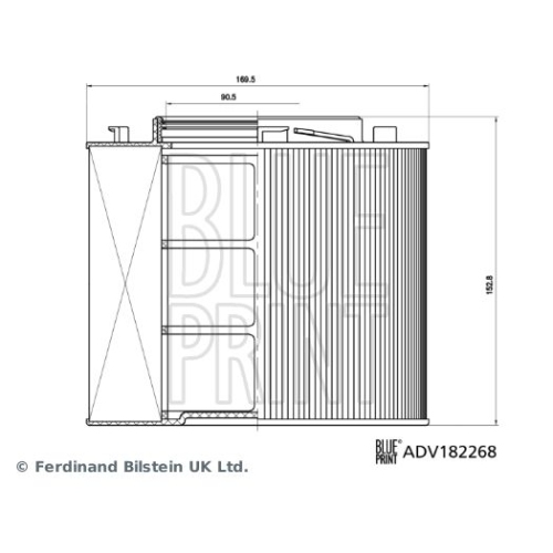 BLUE PRINT Luftfilter